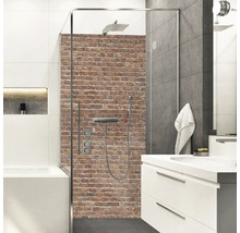Duschrückwand mySpotti Shower Brick Wall Mauerstein 210 x 100 cm SH-210100-945-HB