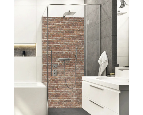 Duschrückwand mySpotti Shower Brick Wall Mauerstein 255 x 150 cm SH-255100-945-HB