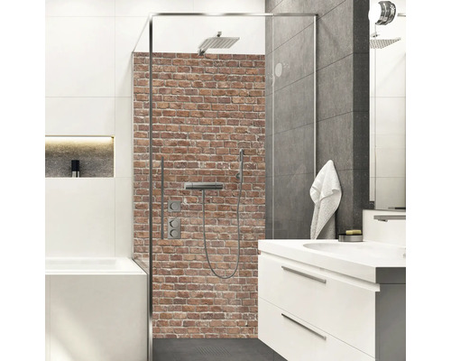 Duschrückwand mySpotti Shower Brick Wall Mauerstein 255 x 150 cm SH-255150-945-HB Duschrückwand mySpotti Shower Brick Wall Mauerstein 255 x 150 cm SH-255150-945-HB
