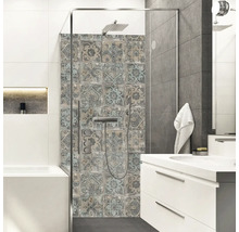 Duschrückwand mySpotti Shower Jessica Fliesenoptik 255 x 150 cm SH-255150-1856-HB
