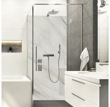 Duschrückwand mySpotti Shower Kyle Marmoroptik 255 x 150 cm SH-255150-1324-HB