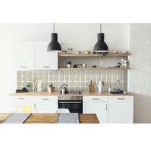 Selbstklebende Wandfliesen Wall Tiles Jamila gold 15,25 x 15,25 cm 6 St.