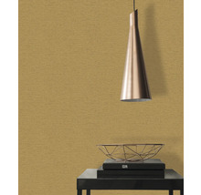 Vliestapete 39351-6 Famous Garden Uni gelb braun