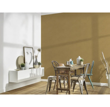 Vliestapete 39351-6 Famous Garden Uni gelb braun
