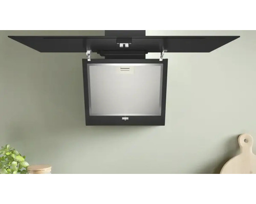 Dunstabzugshaube zur Wandmontage in einer Küche.