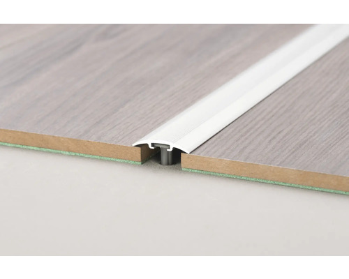 Aluminium Übergangsprofil zwischen zwei Holzböden