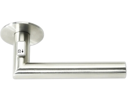 Türgriff aus Edelstahl mit Verriegelungsanzeige