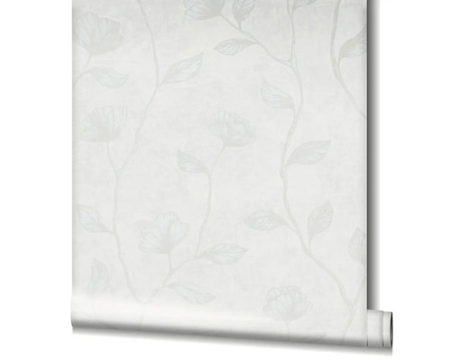 Tapetenrolle mit Blumenmuster