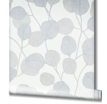 Tapetenrolle mit Blattmotiv