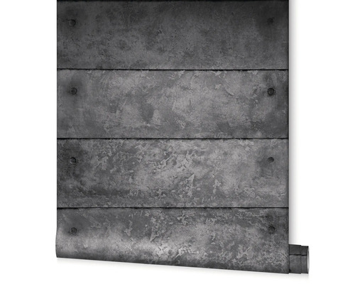 Tapetenrolle mit Betonplatten Design