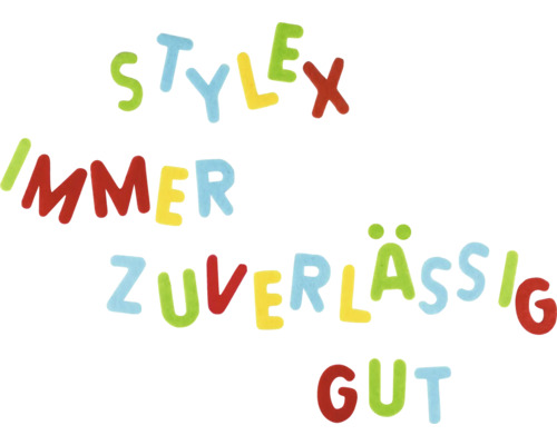 Stylex Buchstaben Wörter: immer zuverlässig gut