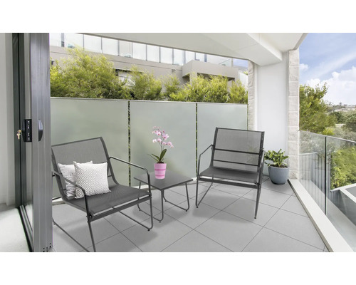 Balkonset Gartenmöbelset Loungeset 2 -Sitzer inkl. 2 Sessel und Tisch