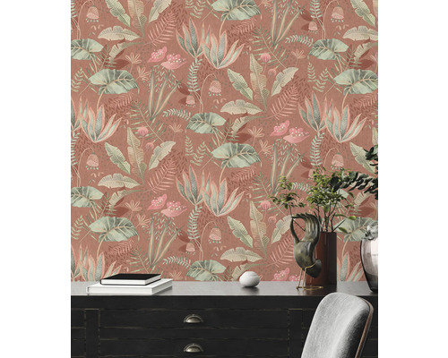 Tapete mit Pflanzenmuster für Innenräume