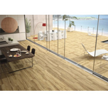 form & style Feinsteinzeug Wand- und Bodenfliese FIRENZE DARK 23 x 120 x 1 cm matt