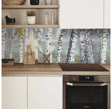 Küchenrückwand mySpotti Profix Birkenwald 160 x 60 cm PX-16060-14-HB