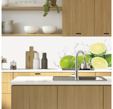 Küchenrückwand mySpotti Profix Aqua-Limette 270 x 60 cm PX-27060-35-HB