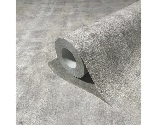 Rolle graue Betonoptik-Tapete