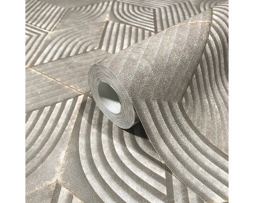 Rolle Relief-Tapete mit geometrischem Muster