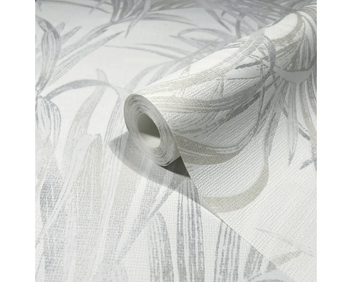 Rolle Tapete mit Blätterdesign