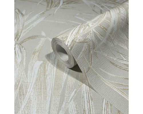 Tapetenrolle mit Blattmuster