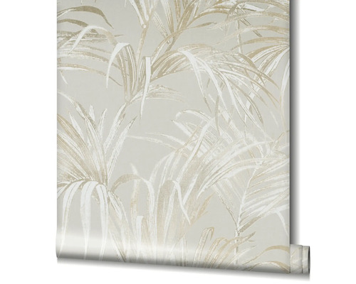 Tapetenrolle mit Palmenblattmuster