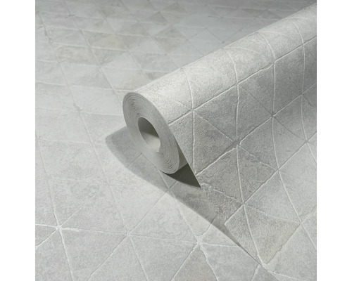 Rolle Vinyltapete mit geometrischem Dreiecksmuster