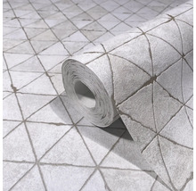 Rolle geometrische Tapete mit Dreiecksmuster