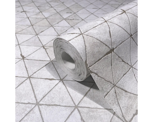 Rolle geometrische Tapete mit Dreiecksmuster