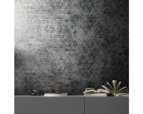 Tapete mit Dreiecksmuster