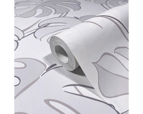 Tapetenrolle mit Blattmuster