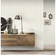 Vliestapete 10290-02 Versailles Streifen beige