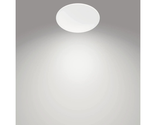 LED Deckenleuchte 20W 2000 lm 2700 K warmweiß Ø 426 mm Moire weiß
