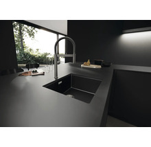 Blanco Küchenarmatur mit Handbrause CULINA-S II MINI satin platinum satiniert 527703