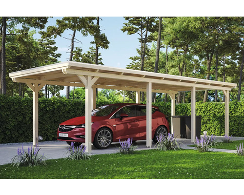 Doppelcarport SKAN HOLZ cm mit | HORNBACH Emsland 613x846