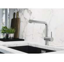 Blanco Küchenarmatur LINUS satin platinum satiniert 527698