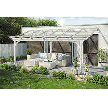 Terrassenüberdachung SKAN HOLZ Verona 648x289 cm weiß