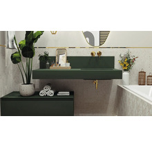 Jungborn Unterschrank DECEM BxHxT 1000 x 319 mm x 458 mm Frontfarbe forrest grün matt