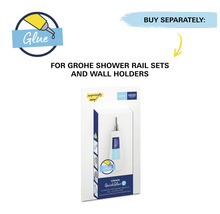 Grohe QuickGlue Klebeset für Duschstangensets und Wandhalter