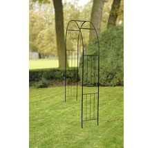 Rosenbogen Esschert’s Garden Gitterstab 134,5 x 37 x 220,5 cm Eisen schwarz