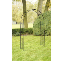 Rosenbogen Esschert’s Garden Gitterstab 134,5 x 37 x 220,5 cm Eisen schwarz