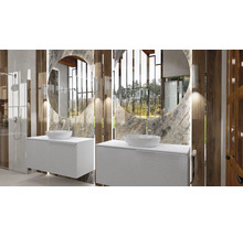 Jungborn Aufsatzwaschbecken 520 x 395 mm weiß glänzend