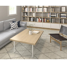 Tarrox Tischbein rund Ø 30 x 600 mm, weiß