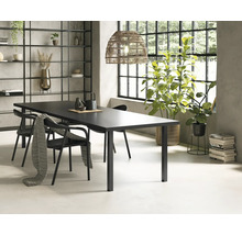 Tarrox Tischbein vierkant 50x50x870 mm schwarz 1 Stück
