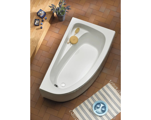 Badewanne OTTOFOND Campus 90 x 160 cm weiß glänzend glatt 917001