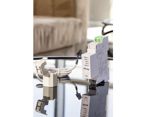 Shelly 3EM Energiezähler mit Leistungsmessung