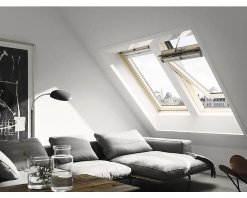 VELUX Schwingfenster GGL MK06 308430 ENERGIE Solarfenster 78x118 cm (Förderfähig)