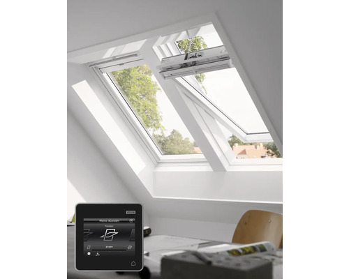 VELUX Schwingfenster GGU MK06 008421 ENERGIE Elektrofenster 78x118 cm