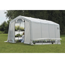 Foliengewächshaus ShelterLogic 300x610 cm weiß
