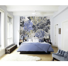 Fototapete Vlies P265-VD3 Vintage blue Garden 3-tlg. 300 x 250 cm