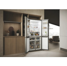 Kühl- und Gefrierkombination Multi Door HAIER HCR3818ENMM BxHxT 83,3 x 181,5 x 65 cm Kühlteil 311 l Gefrierteil 156 l edelstahl